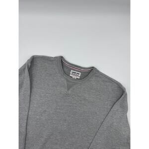 Lands'‎ End Mens Gray Cotton Pullover Extra Large